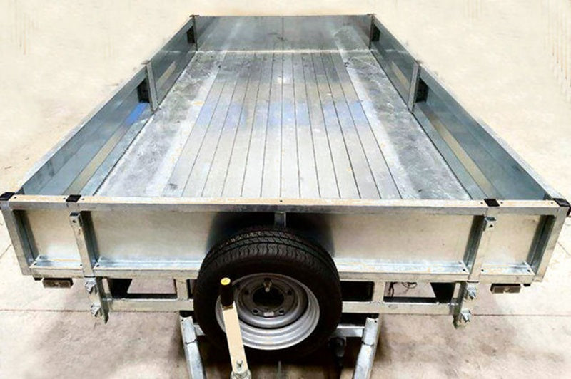 Remolque volquete Indespension de 2 ejes – PTAC 2700 kg