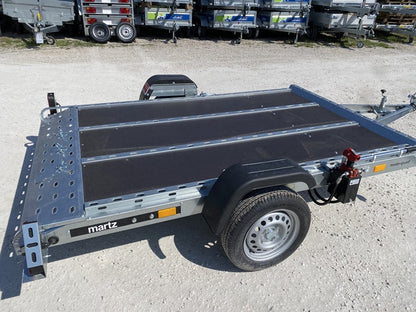 Portamotos con descenso hidráulico Martz TEMA