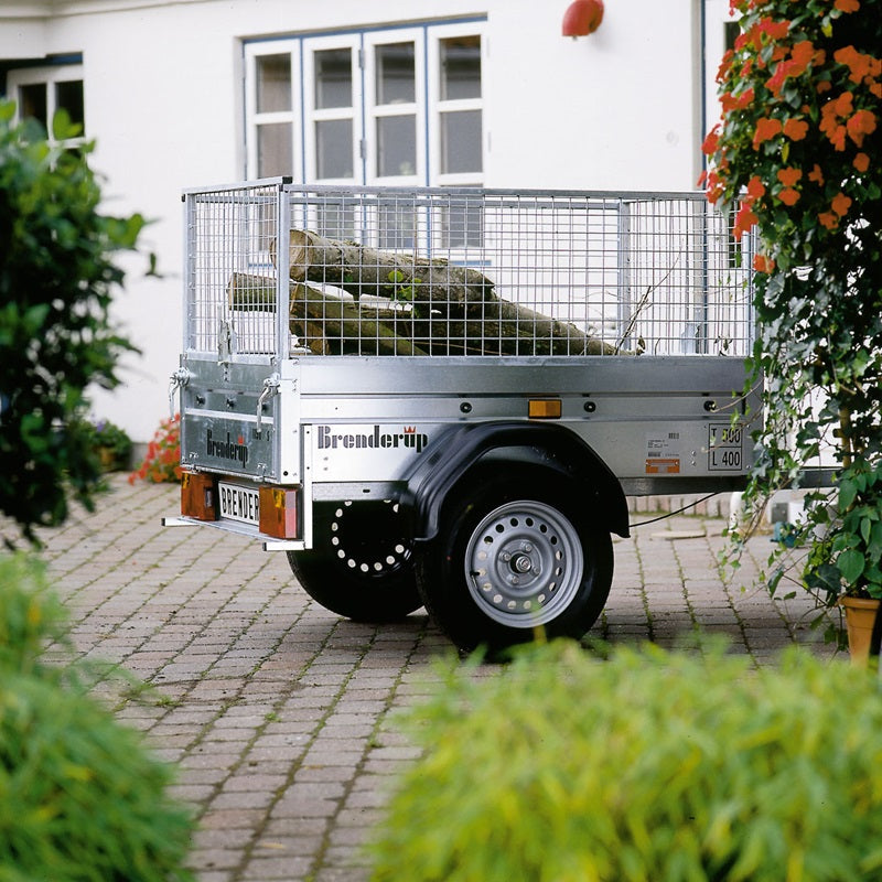 BRENDERUP 1,44 m x 0,95 m 500 kg con extensiones de malla