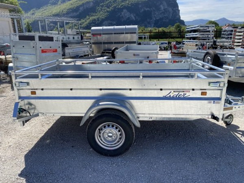 Remolque  Lider Robusto 34392 Espacioso y Frenado (253 x 134 cm, 1300 kg)