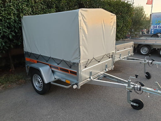 Remolque de equipaje New Boro Niewiadow BO717, 750 kg de peso bruto