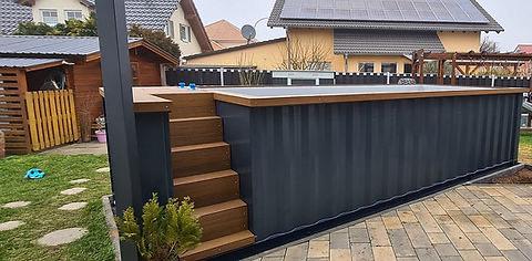 Contenedor piscina premium