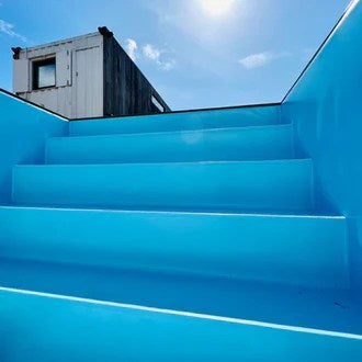 Piscina contenedor de 20 pies