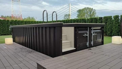 Piscina contenedor de 20 pies