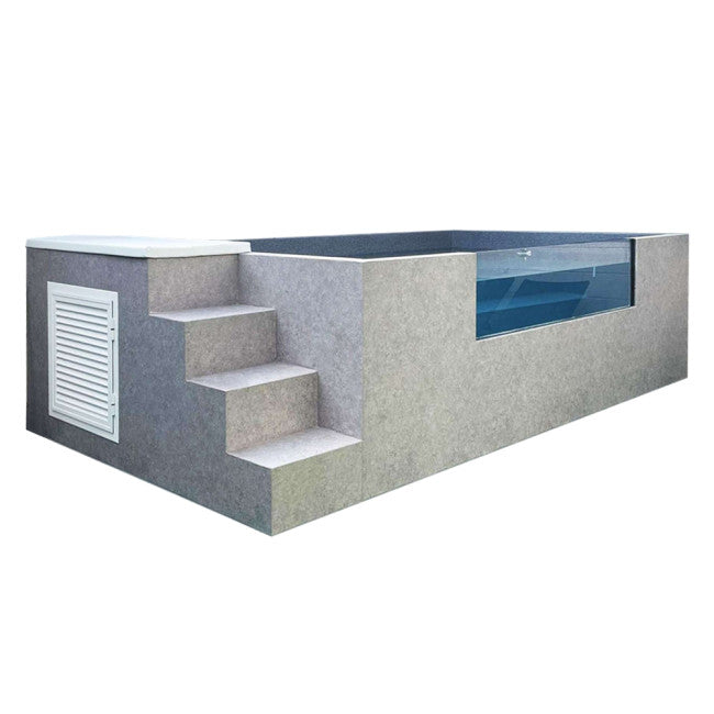 Piscina elevada acero rígido ilú pro 2250