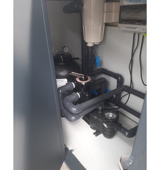 Mini contenedor de piscina móvil 5m25x2m55x1m26