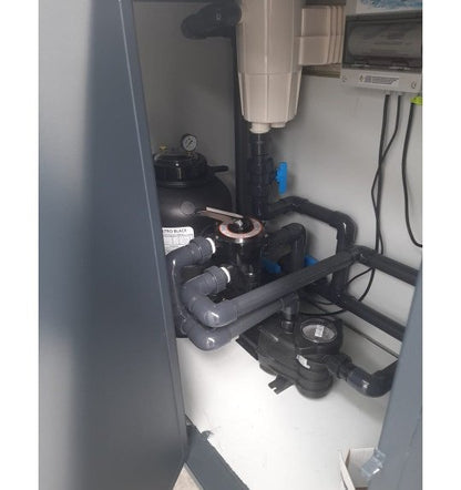 Mini contenedor de piscina móvil 5m25x2m55x1m26