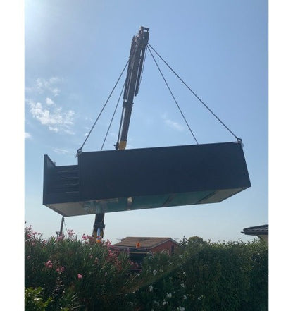 Mini contenedor de piscina móvil 5m25x2m55x1m26