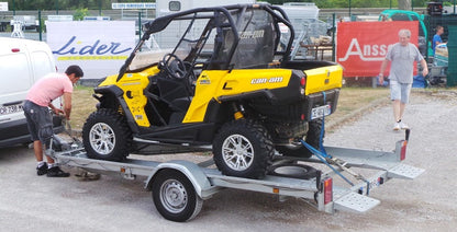 Portacoches de un eje 1300kg