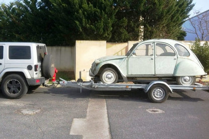 Portacoches de un eje 1300kg